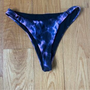 Stylish Tie-Dye Bikini Bottom